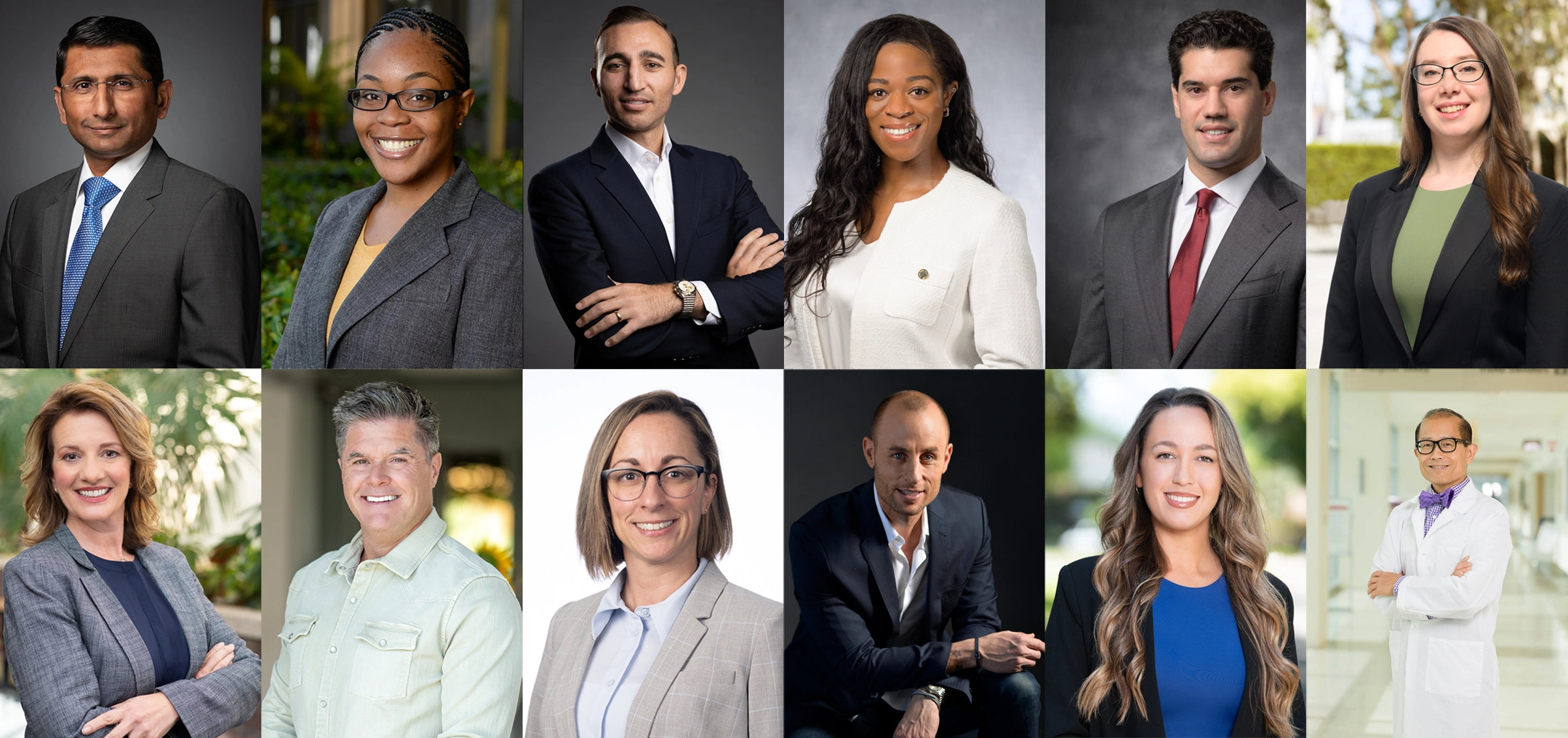 corporate portrait mixed banner